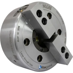 Большой высокоточный патрон со сквозным отверстием Kitagawa BRT08